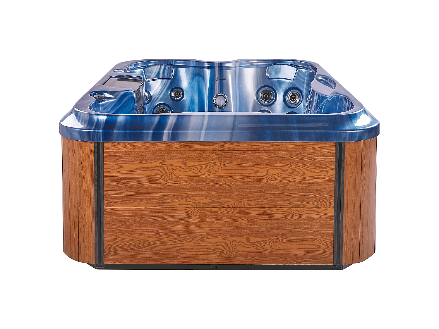 Outdoor hottub met LED ARCELIA Blauw