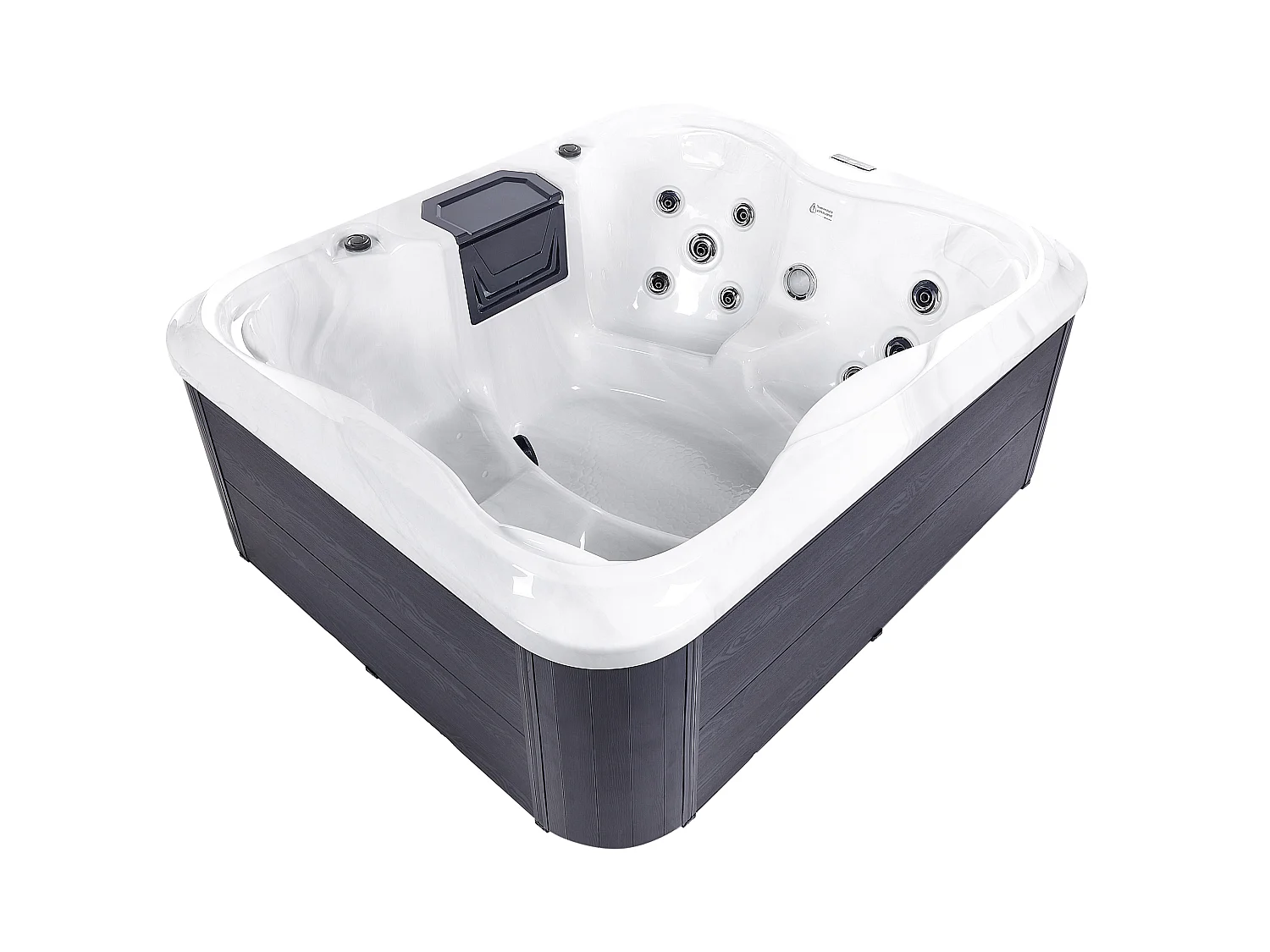 Spa d'extérieur avec LED ARCELIA Blanc