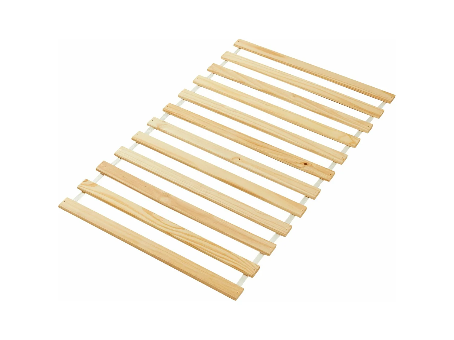 Sommier 80 x 160 cm en pin massif 12 lattes sans cadre, Sommier 1 place pour lit enfant