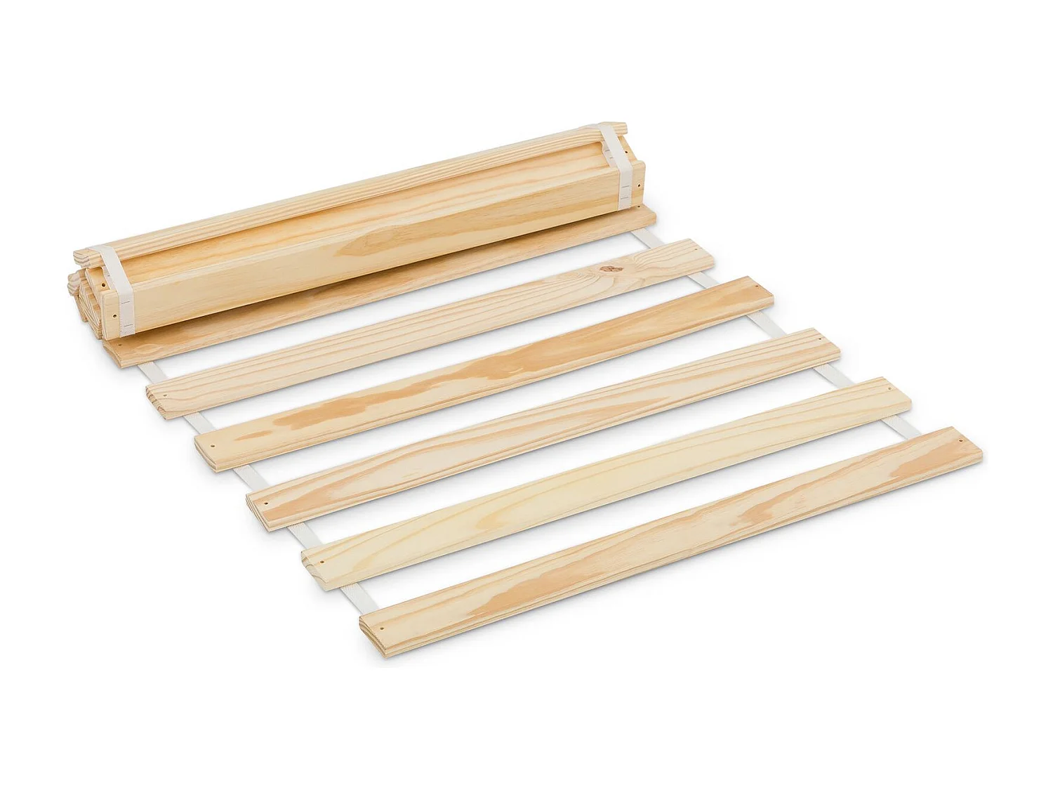 Sommier 80 x 160 cm en pin massif 12 lattes sans cadre, Sommier 1 place pour lit enfant