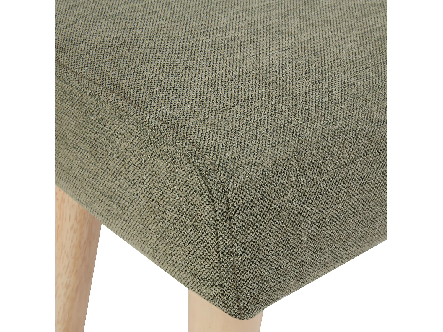 Sgabello TAKOMA II Tessuto Verde