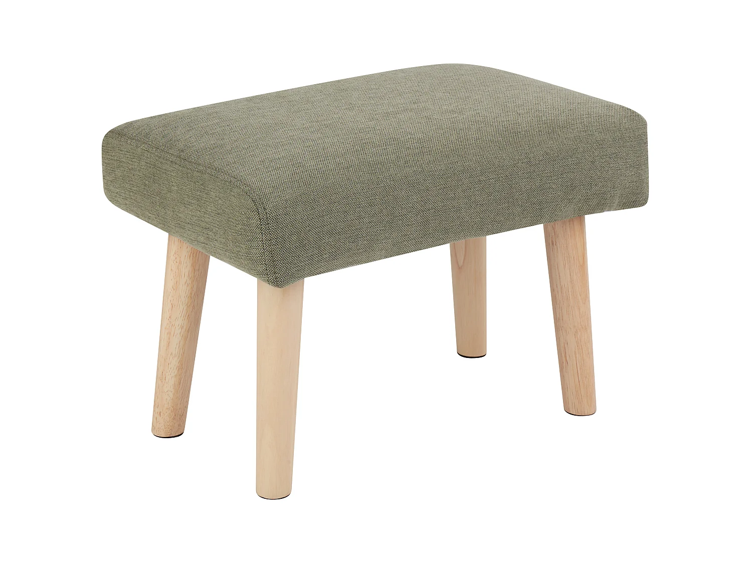 Footstool TAKOMA II Fabric Green