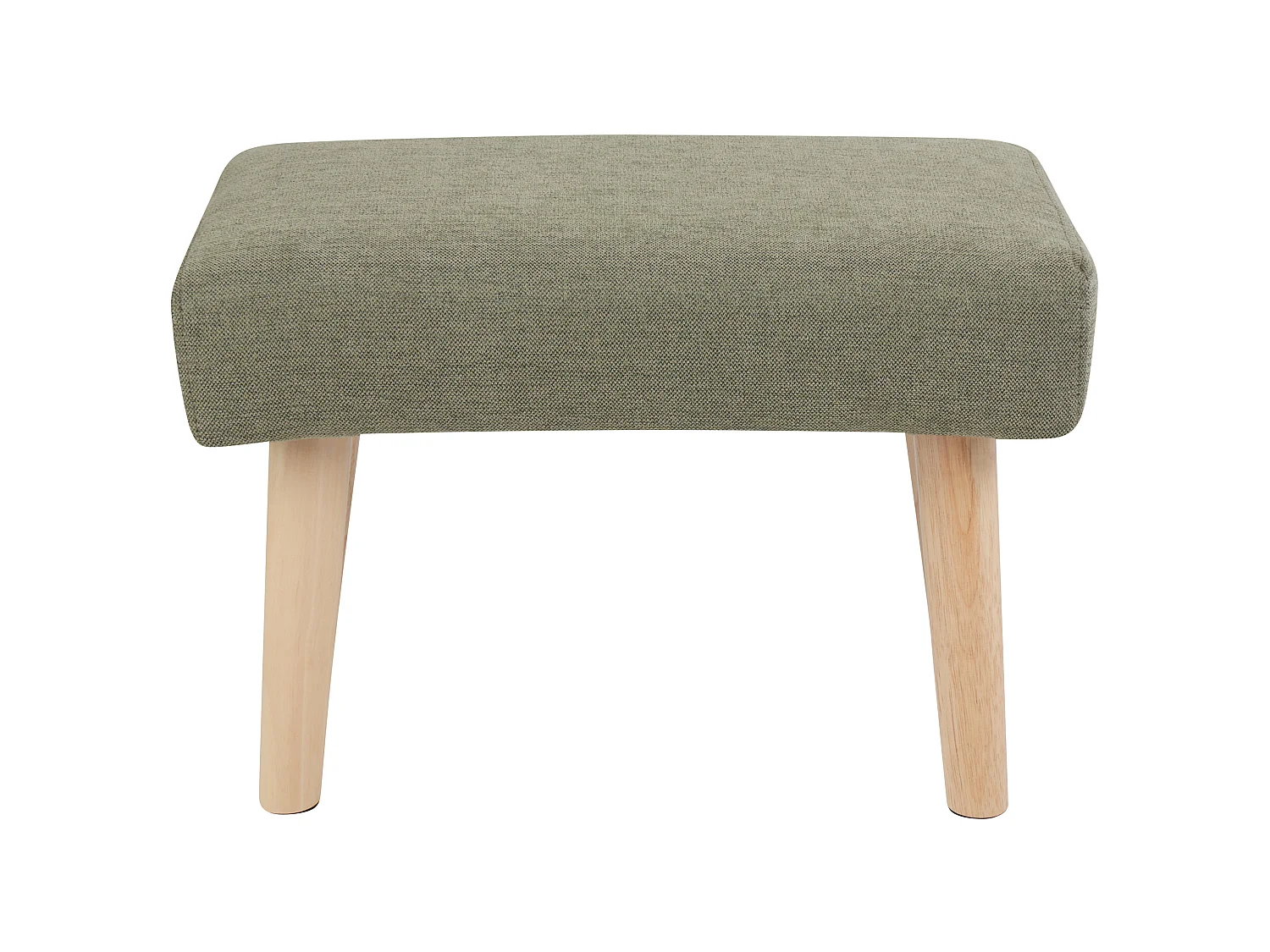 Footstool TAKOMA II Fabric Green
