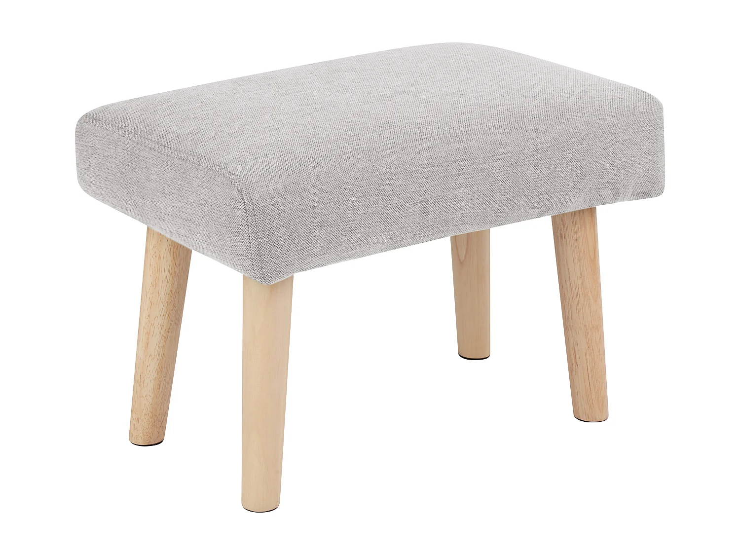 Sgabello TAKOMA II Tessuto Grigio chiaro