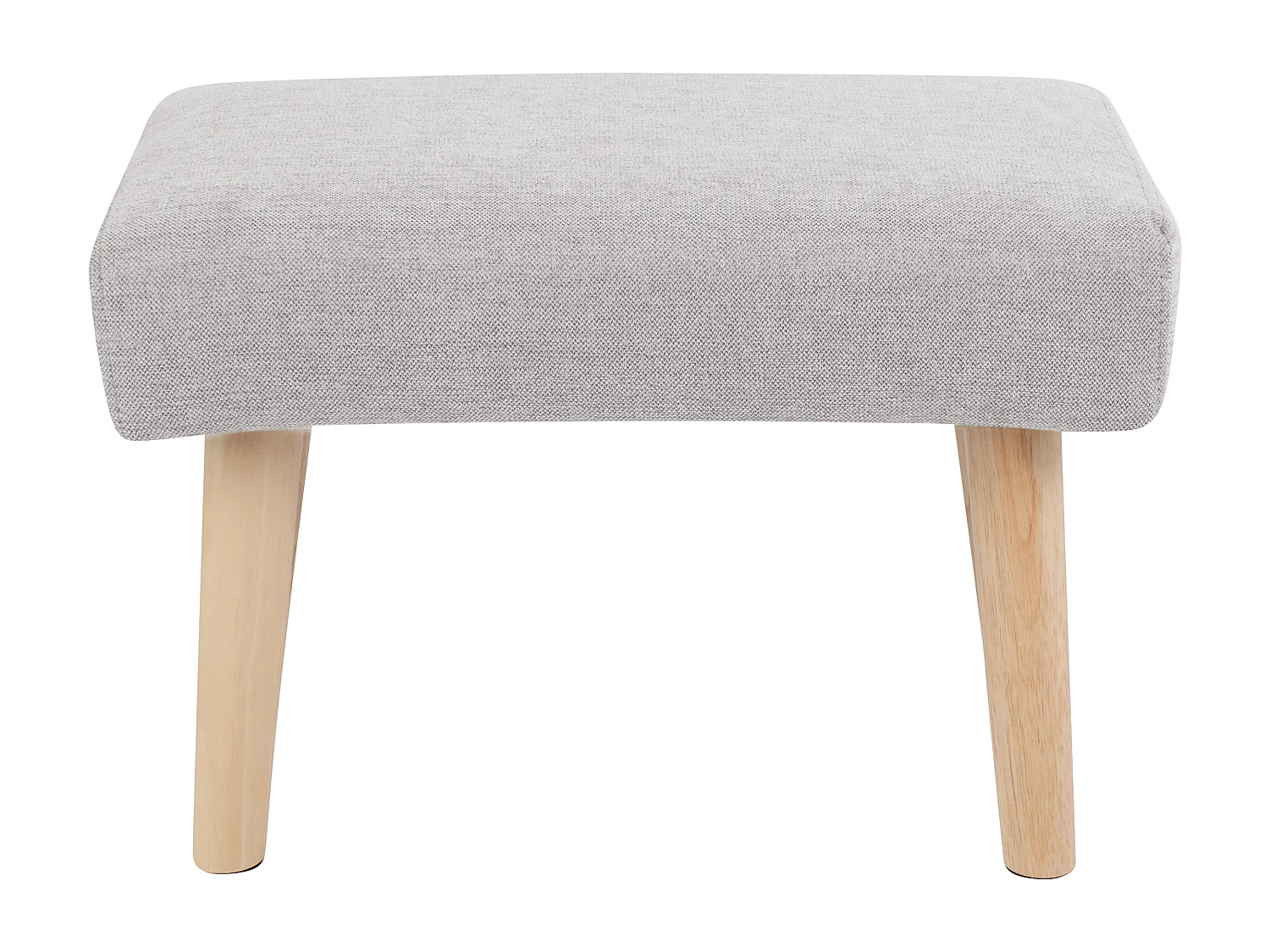 Repose-pied TAKOMA II Tissu Gris clair