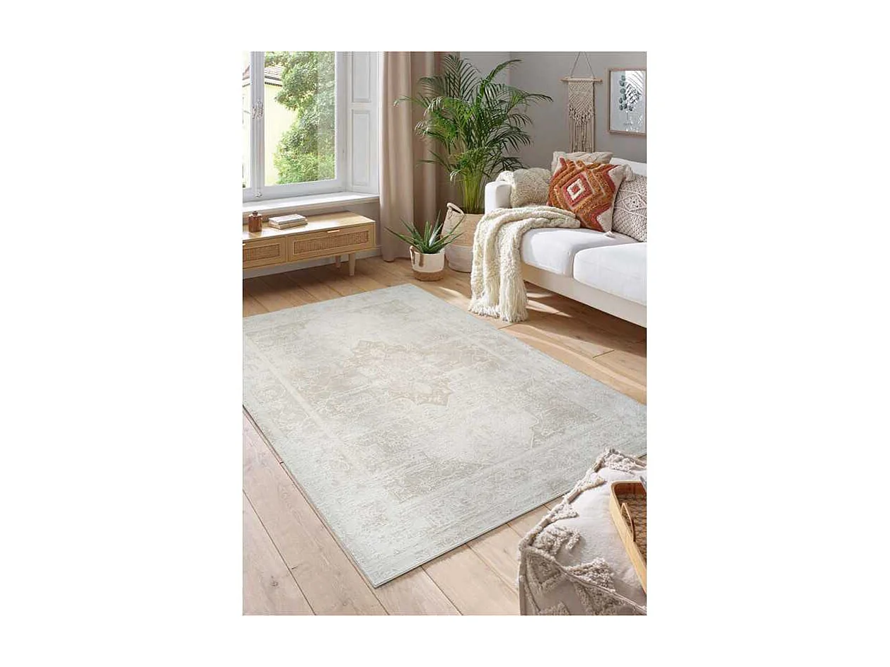 Tapis vintage - MARSEILLE 329 Crème 240*330