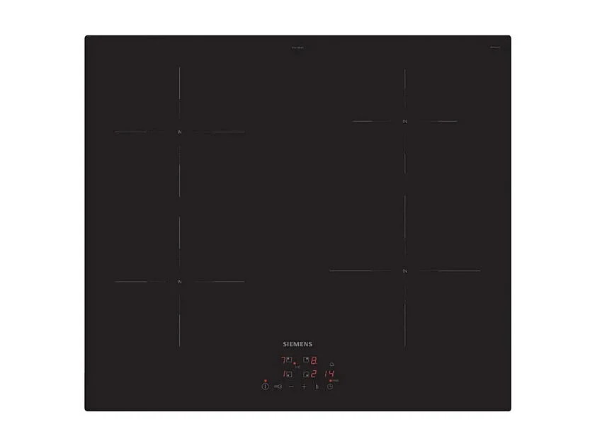 Siemens Table de cuisson induction 60cm 4 feux 4600w noir - EU611BEB5H