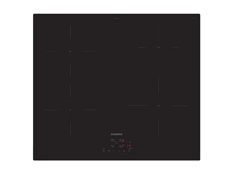 Siemens Table de cuisson induction 60cm 4 feux 4600w noir - EU611BEB5H