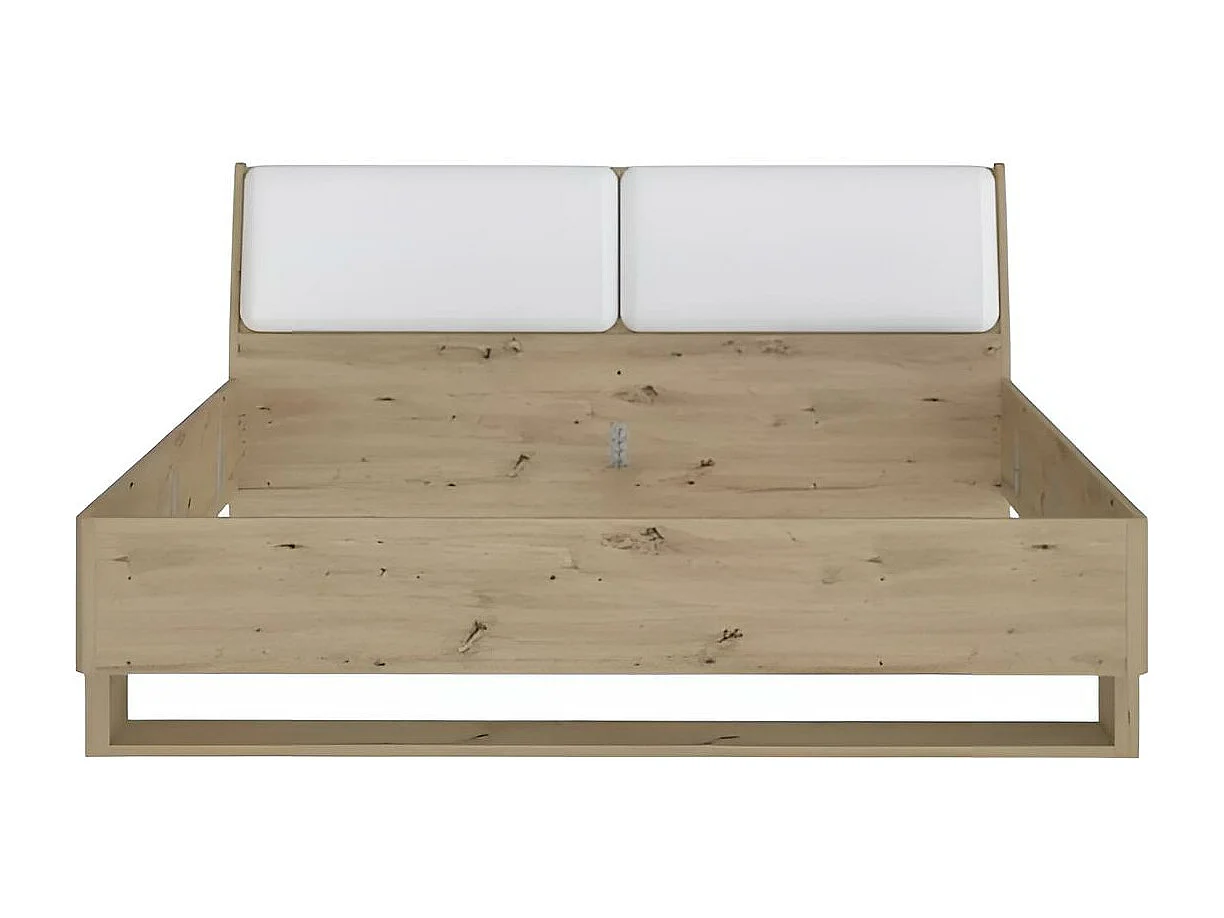 Letto Cismon (180x200)/Marrone&Bianco