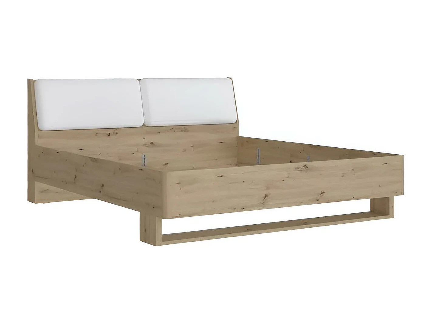 Letto Cismon (180x200)/Marrone&Bianco