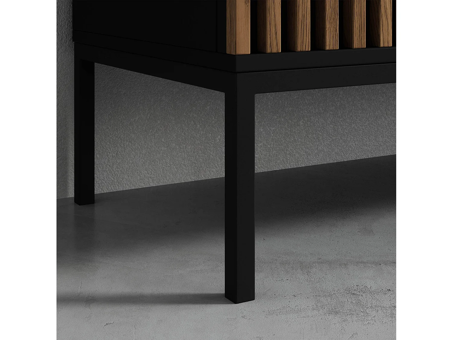 Penderie Noville (185cm)/Marron&Noir