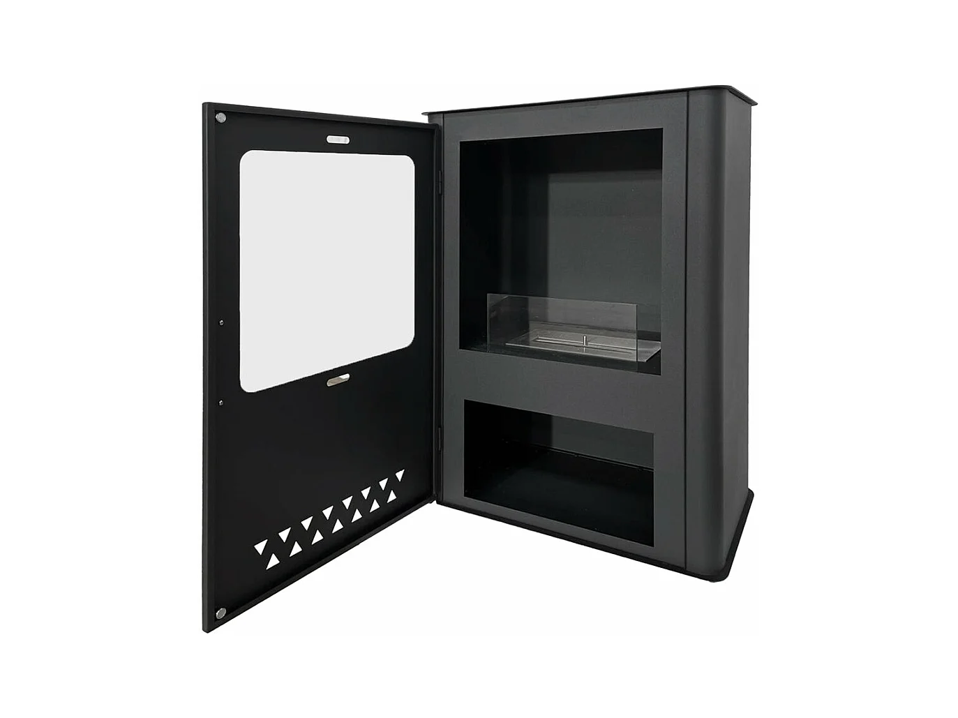 Estufa de bioetanol chimenea biochimenea de suelo LUISA L50xD30xH68