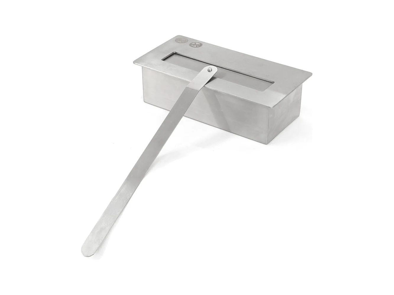 Estufa de bioetanol chimenea biochimenea de suelo LUISA L50xD30xH68