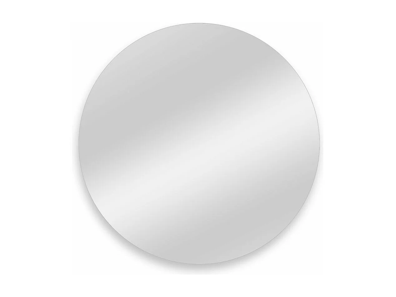 Divina Home -  Runder Badezimmerspiegel mit Hintergrundbeleuchtung d. 80 LUNA Hergestellt in Italien