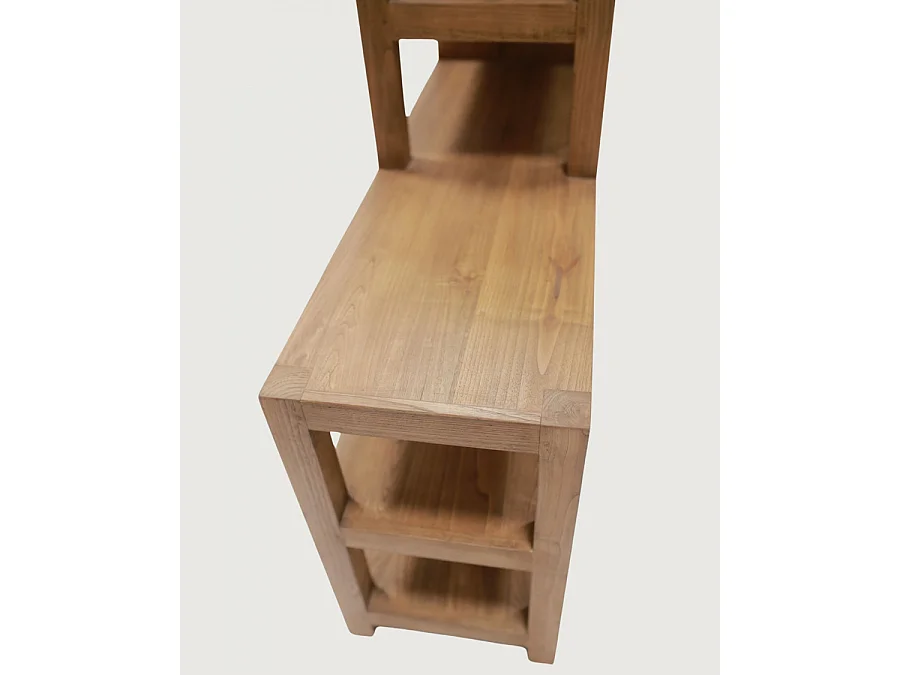Aiko - Scaffale per scale in legno di teak