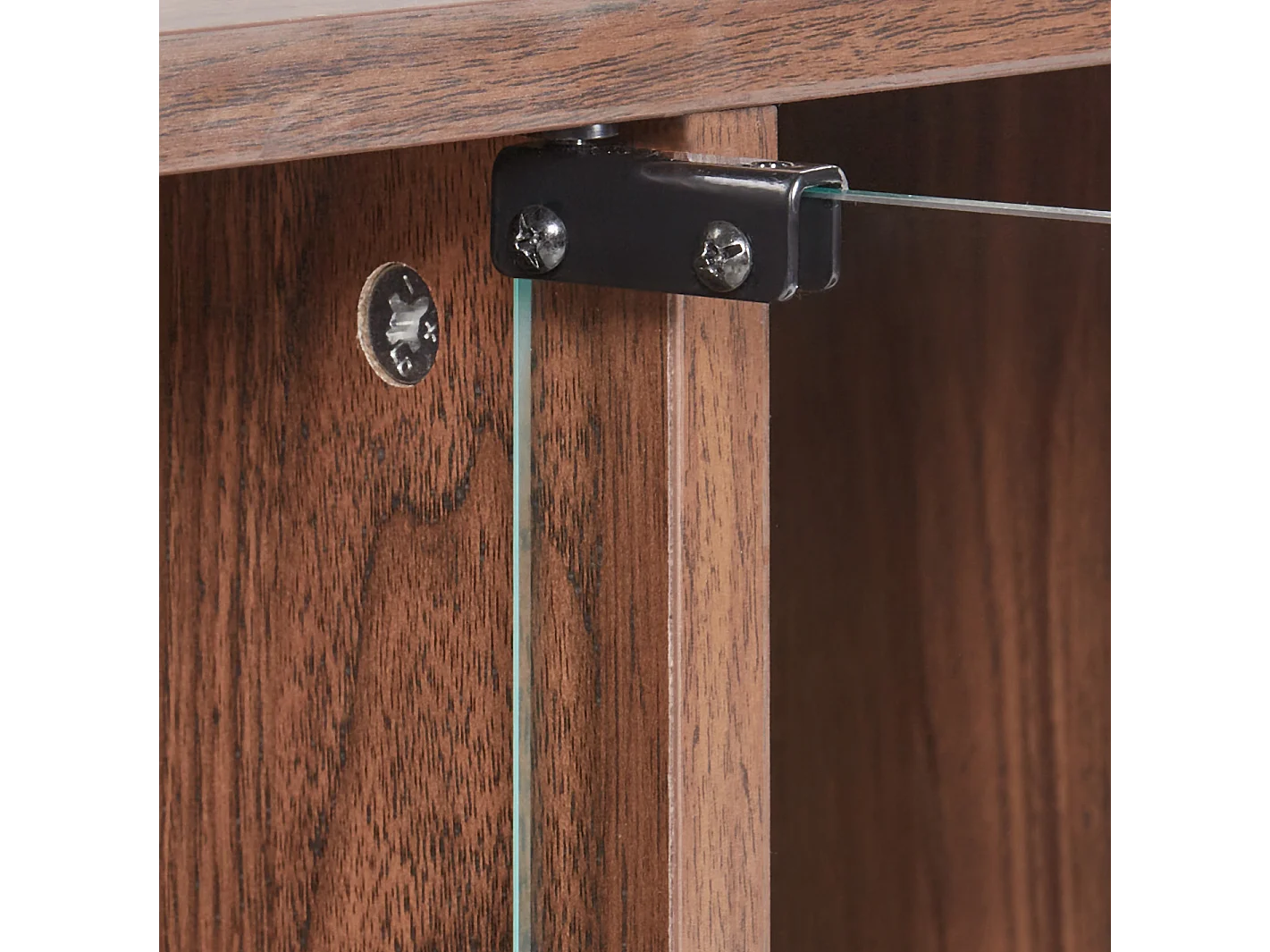 Weinregal TULLAMORE Dunkelbraun