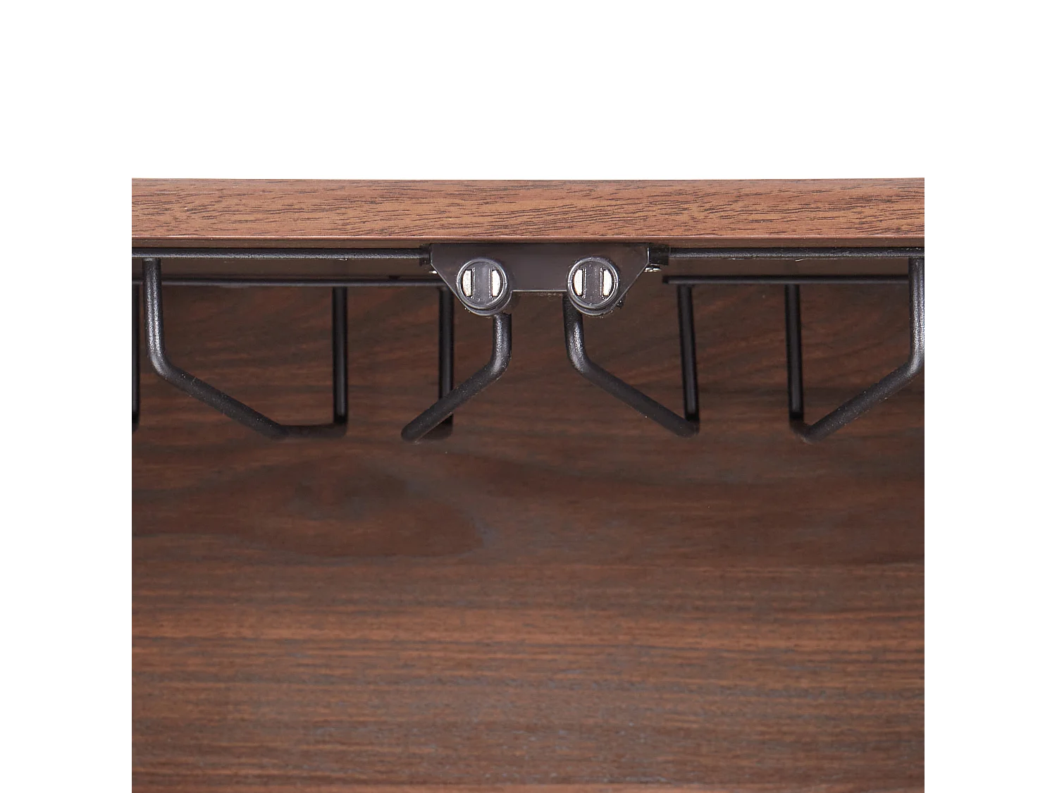 Weinregal TULLAMORE Dunkelbraun