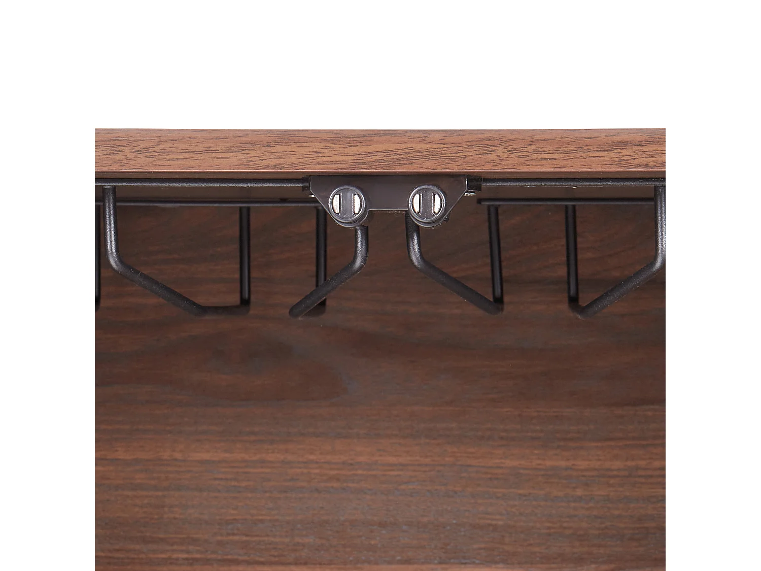 Armoire à vin TULLAMORE Marron foncé