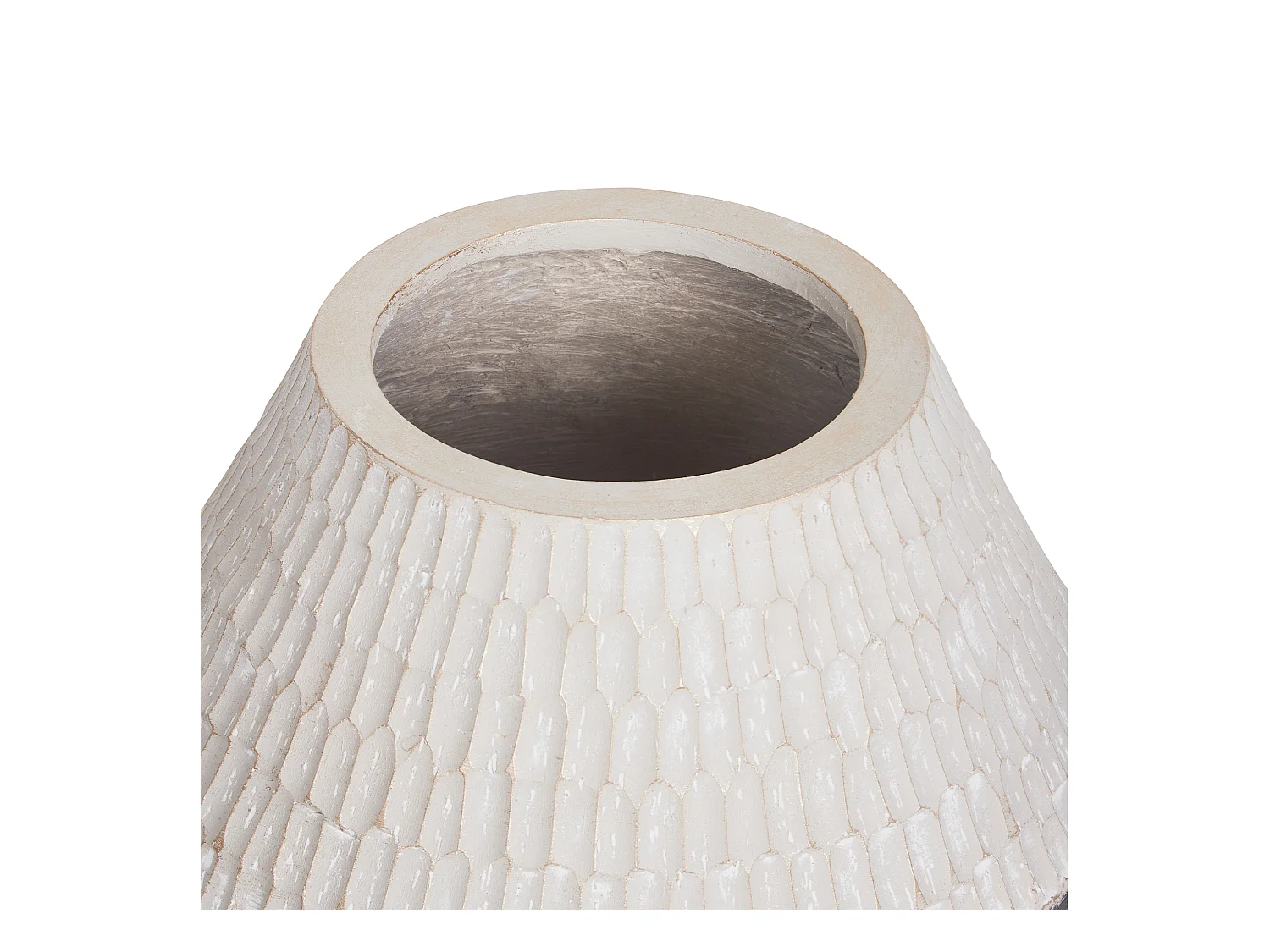 Bloemenvaas ARUNCUS Keramiek 30 cm Beige