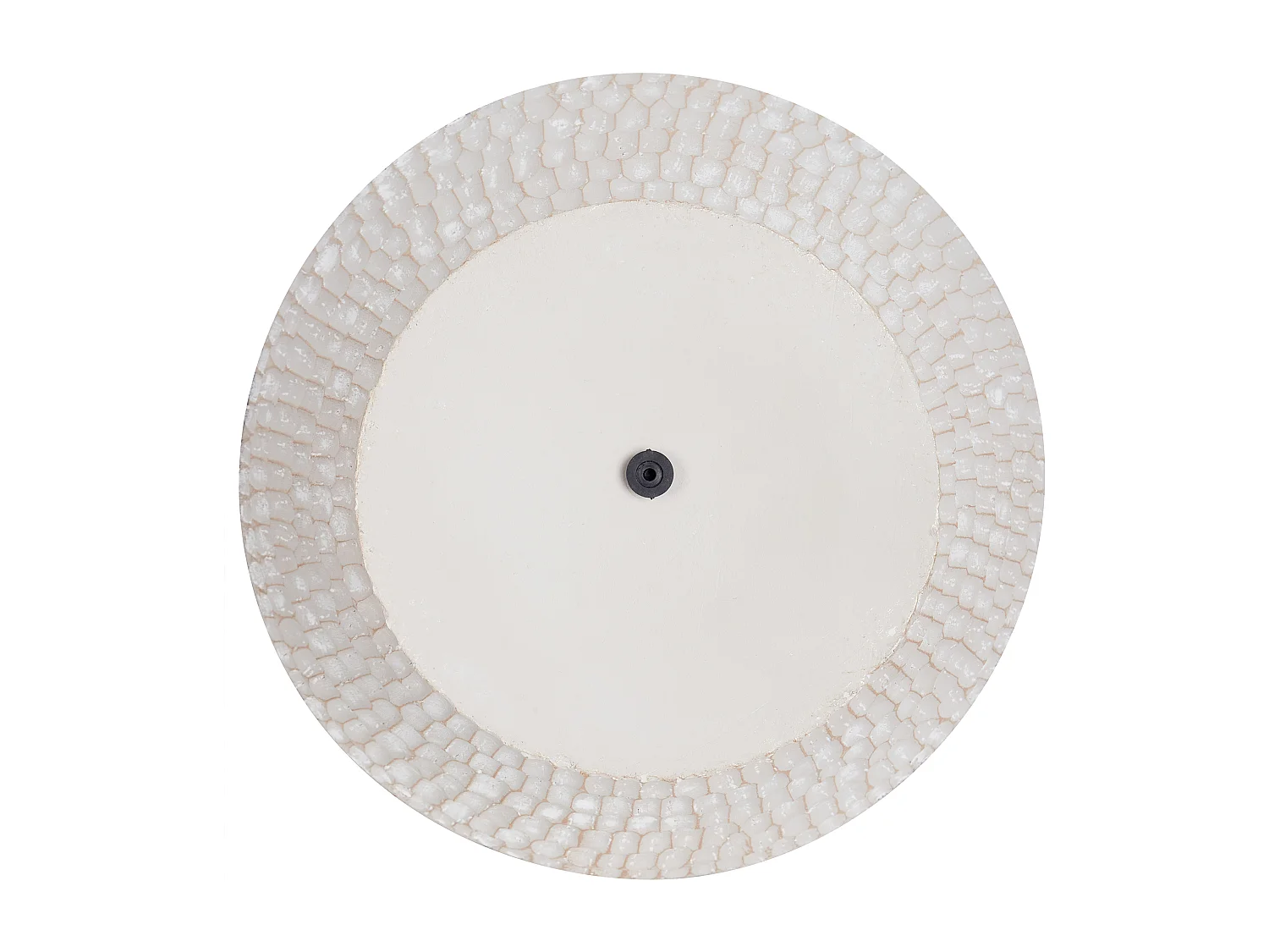 Jarro de flores ARUNCUS Cerâmica 30 cm Creme