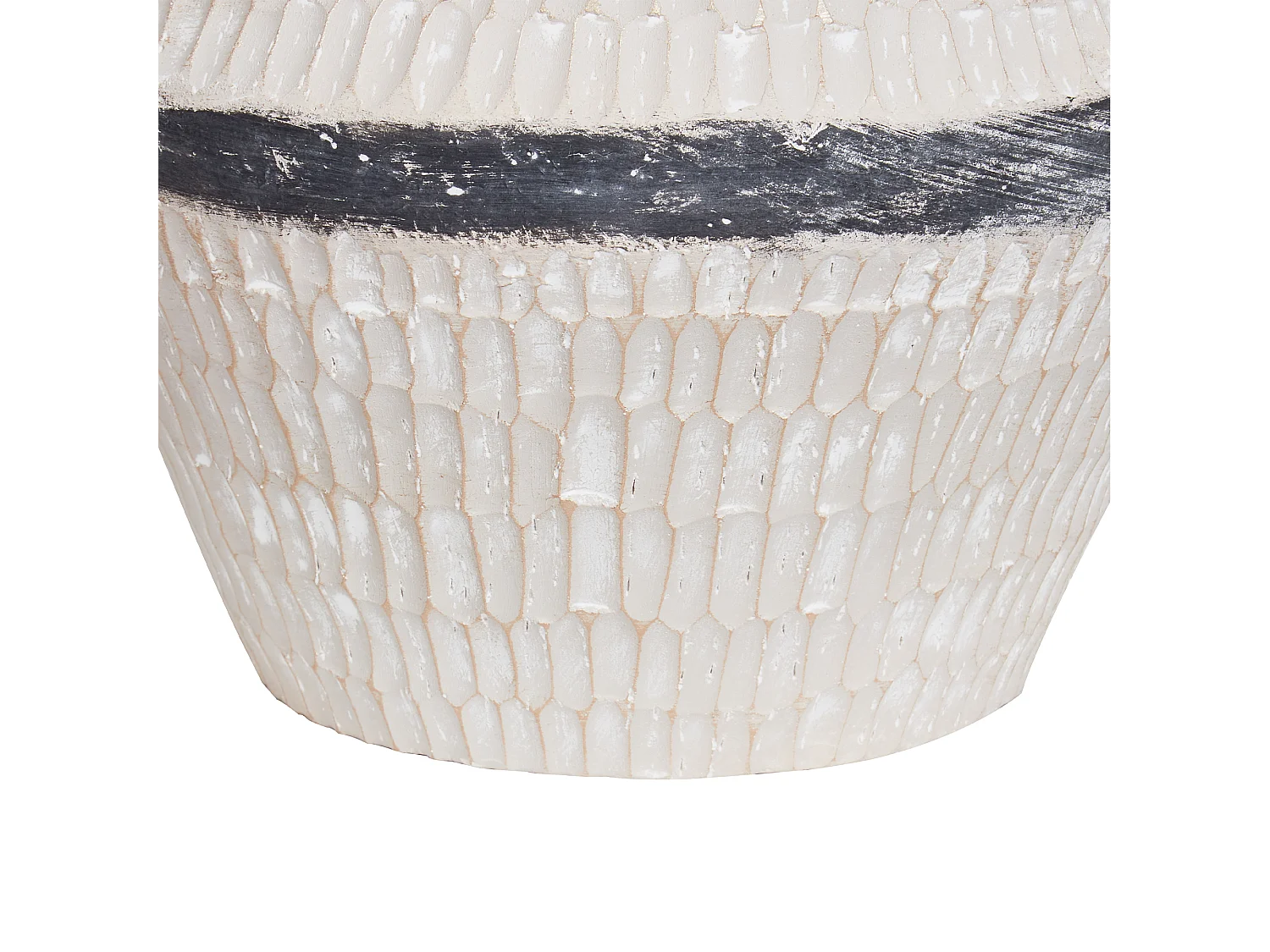 Jarro de flores ARUNCUS Cerâmica 30 cm Creme