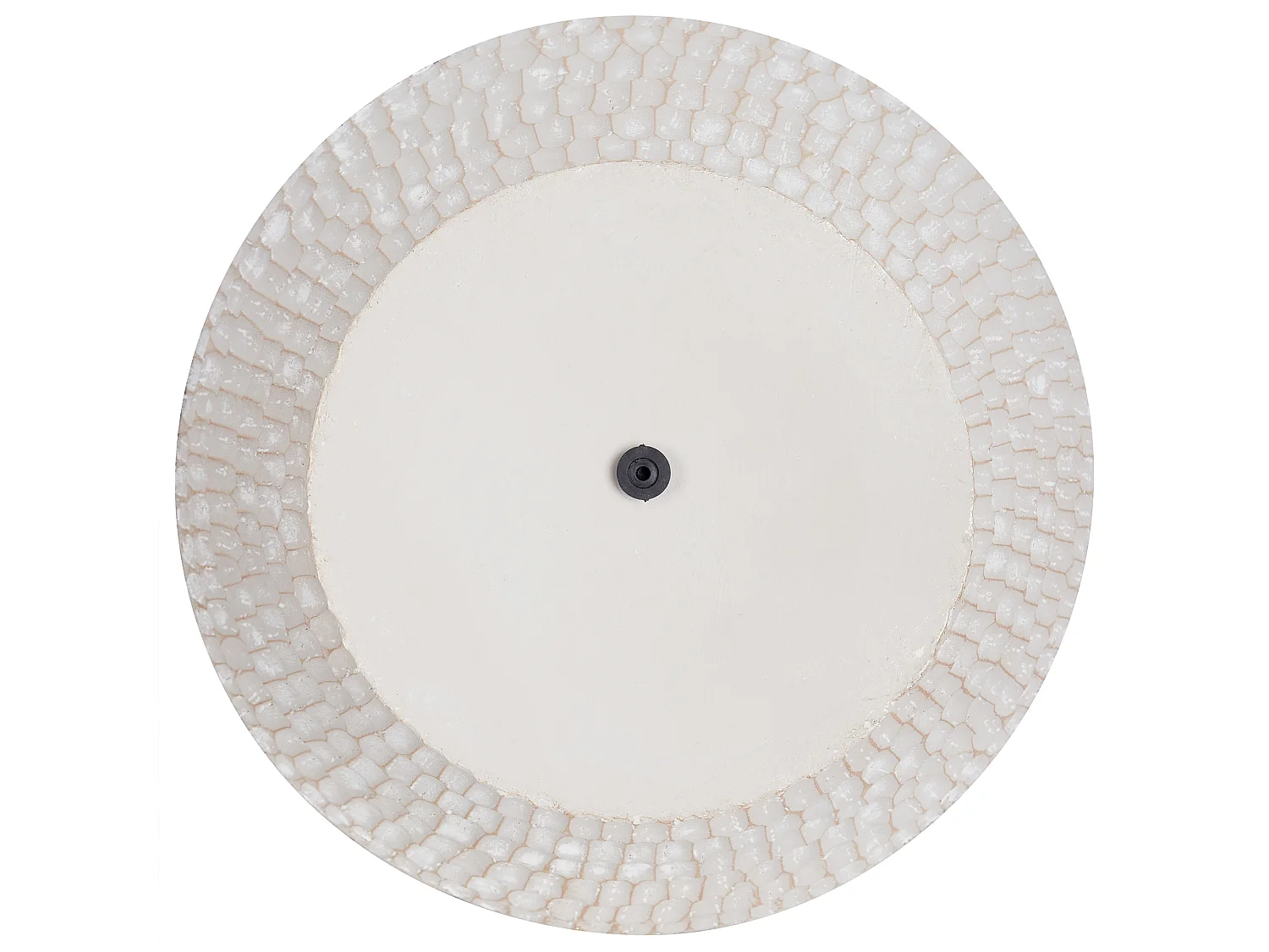 Vase à fleurs ARUNCUS Céramique 30 cm Beige