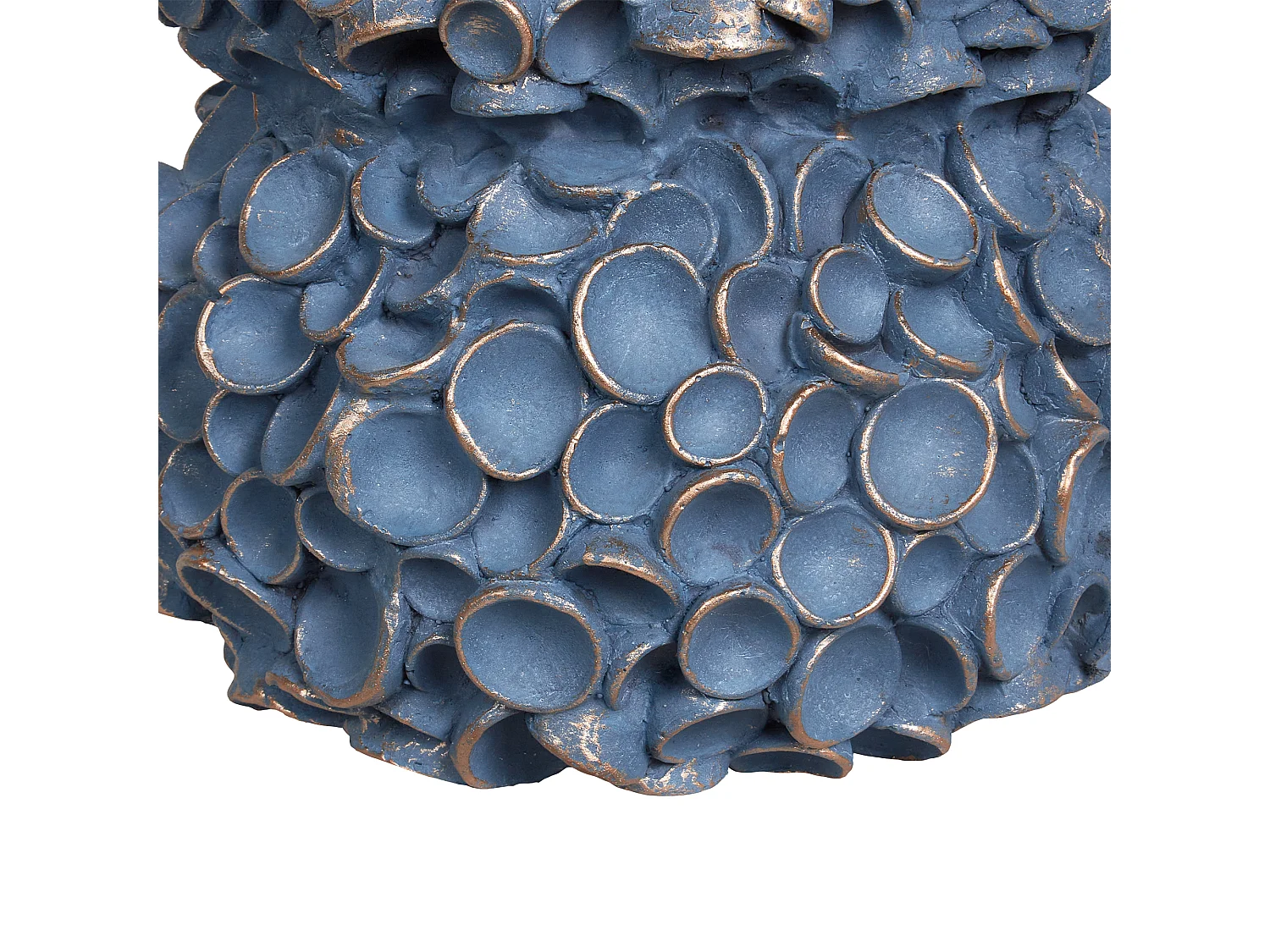 Bloemenvaas MUZAKI Keramiek 52 cm Blauw