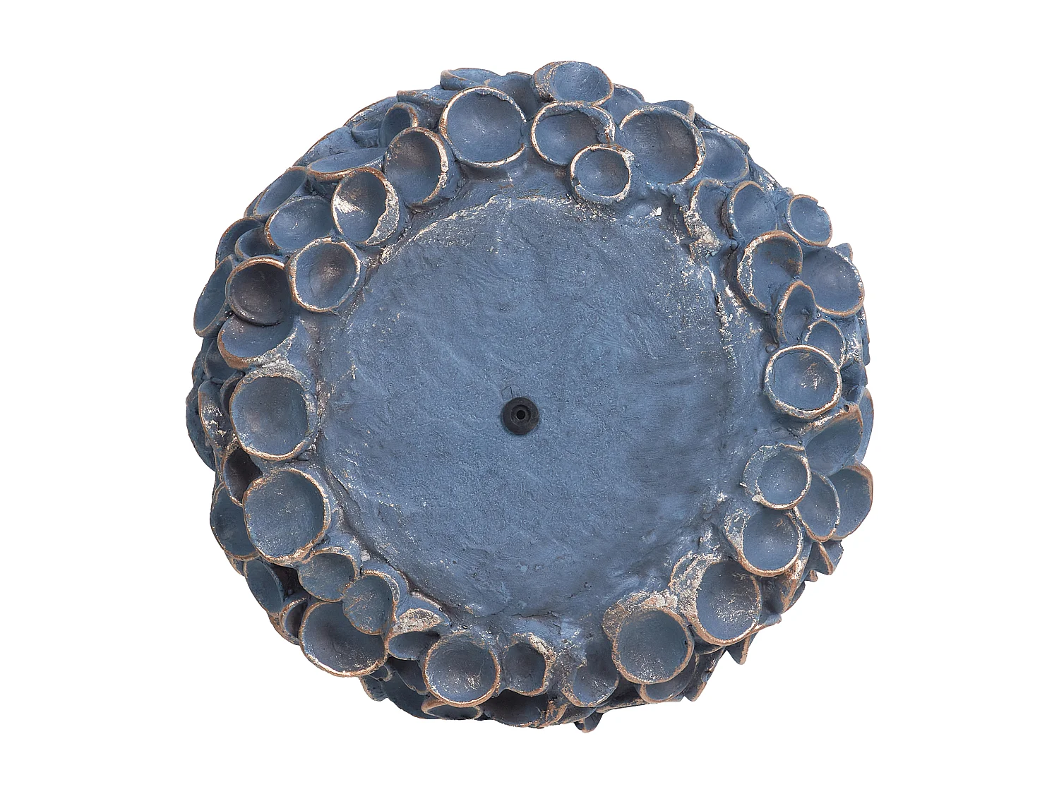 Bloemenvaas MUZAKI Keramiek 52 cm Blauw