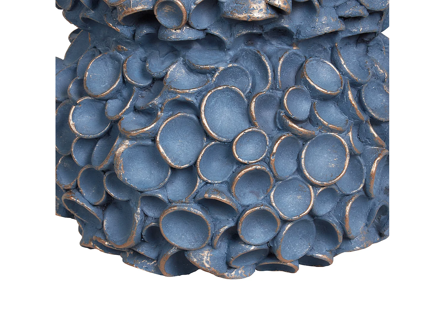 Bloemenvaas MUZAKI Keramiek 52 cm Blauw