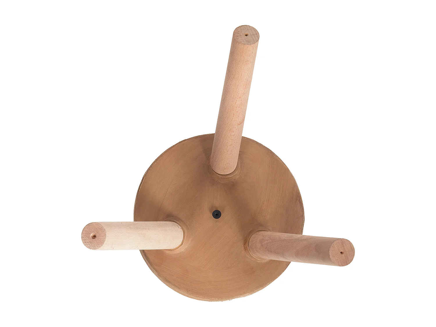 Cache-pot sur pied DRYOPTERIS 29 cm Marron clair