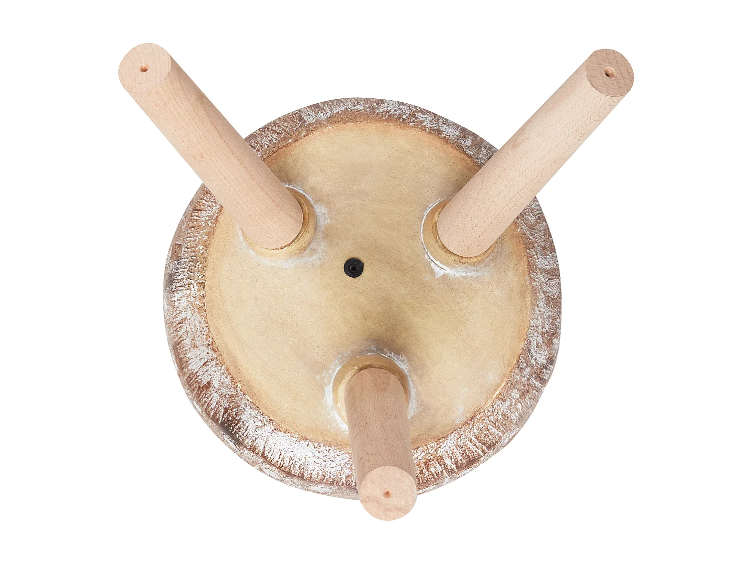 Vaso per piante rialzato ASCLEPIAS Ceramica 27 cm Marrone chiaro