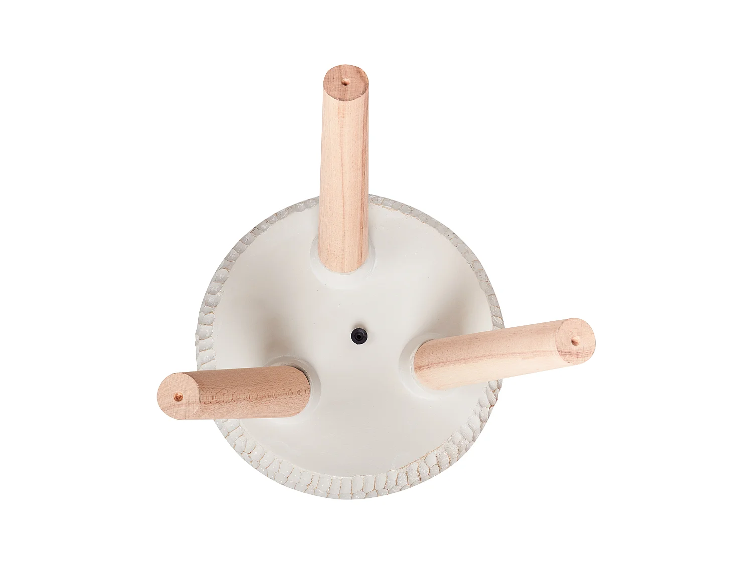 Cache-pot sur pied ARISAEMA 27 cm Gris