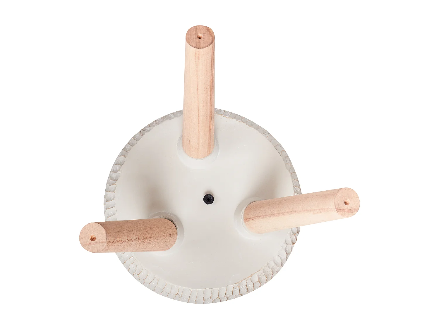 Vaso alto para plantas ARISAEMA Cerâmica 27 cm Cinzento