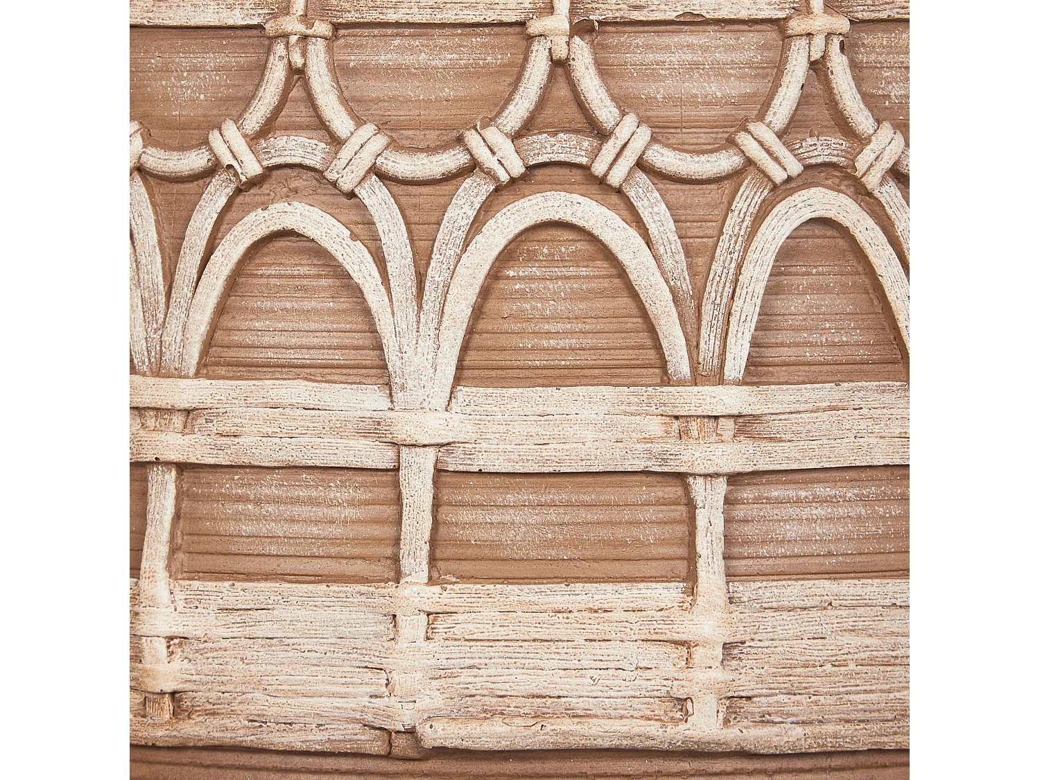 Vaso per piante CICUTA Ceramica 22 cm Marrone chiaro