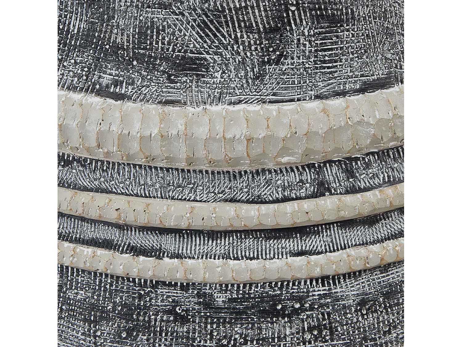 Cache-pot sur pied ATHAEA 37 cm Beige