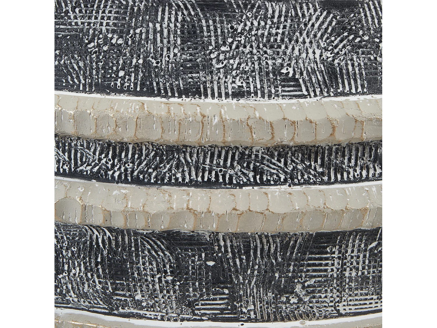 Doniczka na nóżkach ATHYRIUM Ceramika 38 cm Beżowy