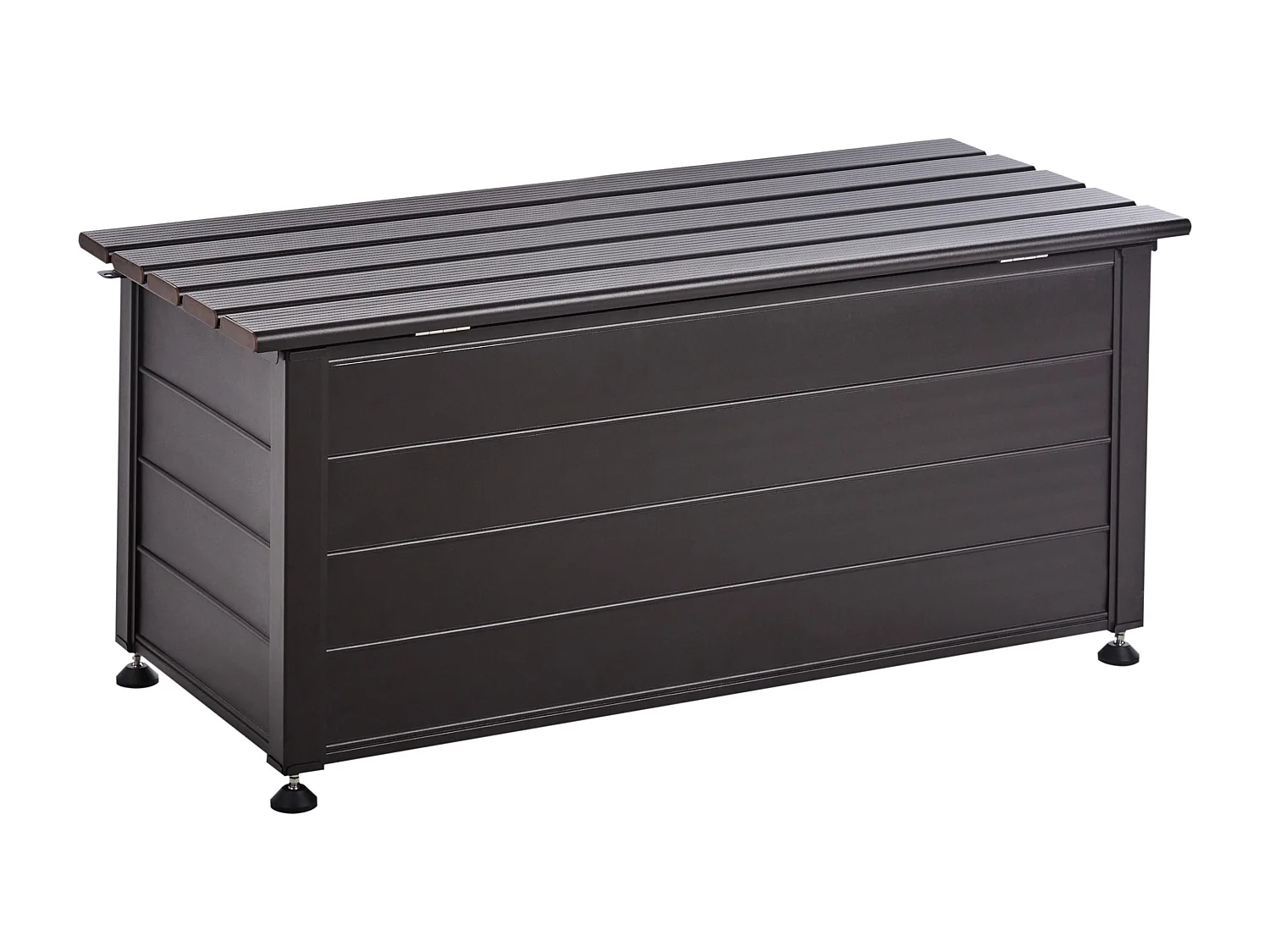 Coffre de rangement CAMPALTO 113 cm 50 cm Marron foncé