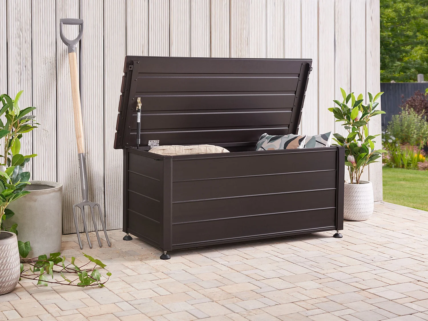 Cesta CAMPALTO Metallo 113 cm 50 cm Marrone scuro