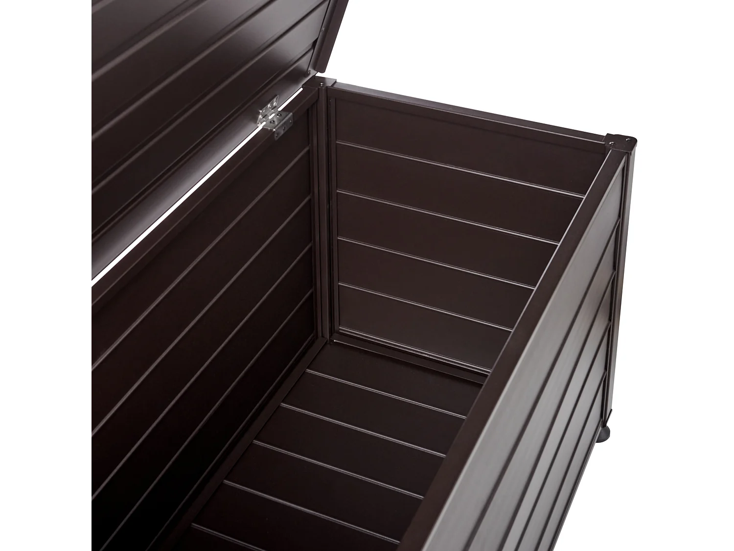 Caixa de arrumação CAMPALTO Metal 113 cm 50 cm Castanho escuro