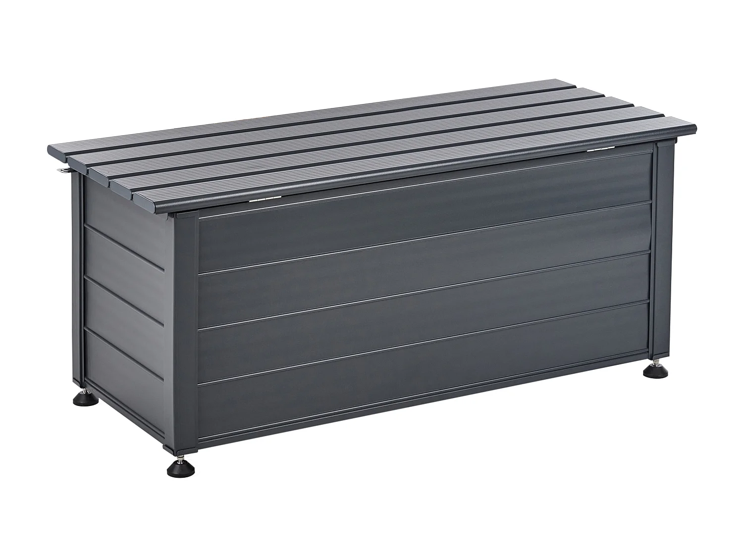 Coffre de rangement CAMPALTO 113 cm 50 cm Gris foncé