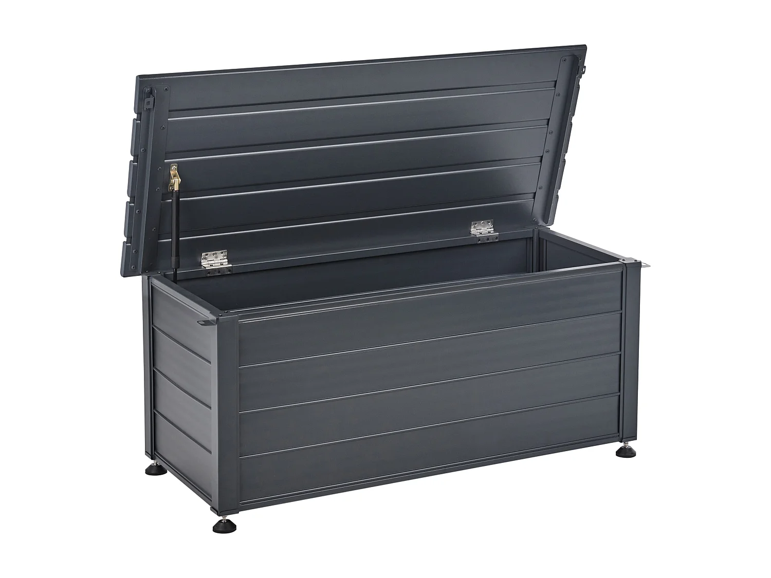 Coffre de rangement CAMPALTO 113 cm 50 cm Gris foncé