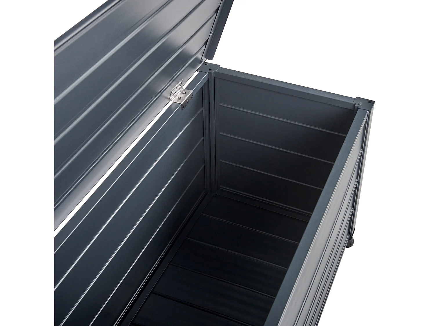 Coffre de rangement CAMPALTO 113 cm 50 cm Gris foncé