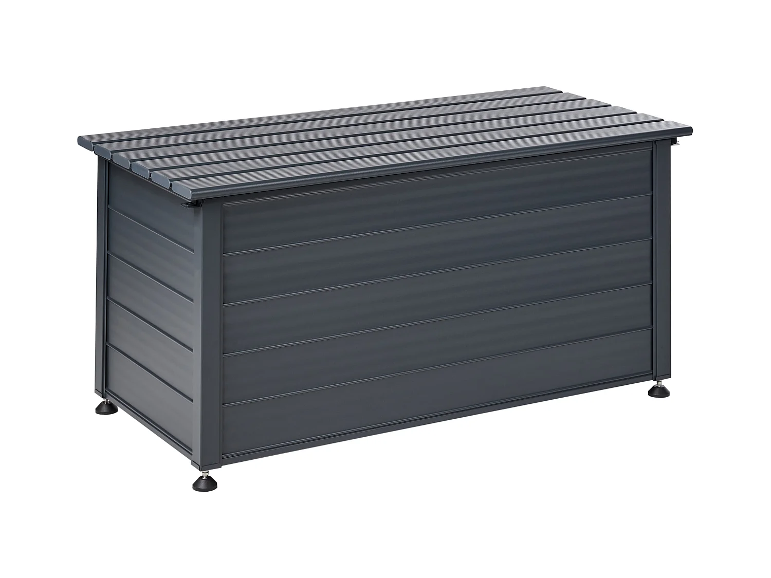 Cesta CAMPALTO Metallo 123 cm 60 cm Grigio scuro