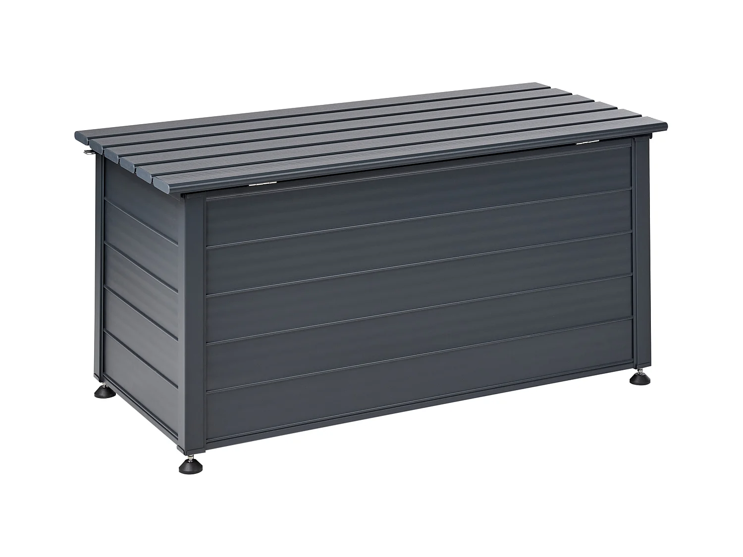Cesta CAMPALTO Metallo 123 cm 60 cm Grigio scuro