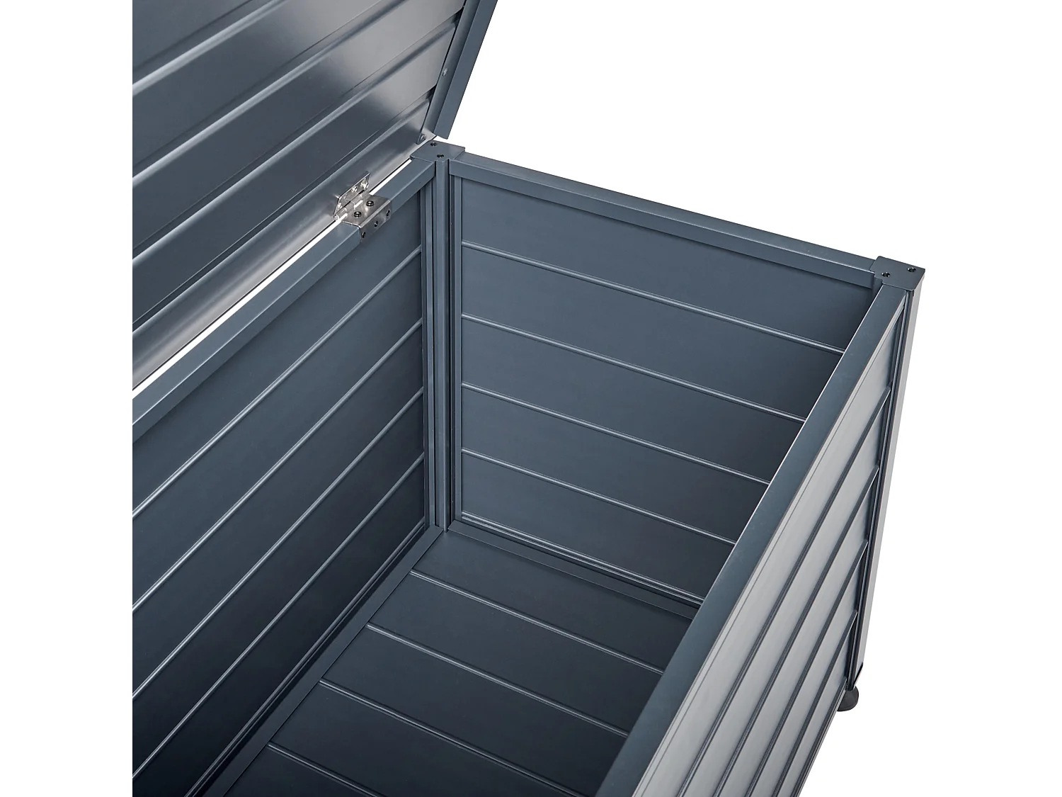 Coffre de rangement CAMPALTO 123 cm 60 cm Gris foncé