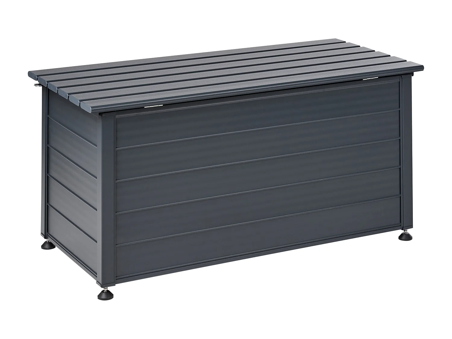 Coffre de rangement CAMPALTO 123 cm 60 cm Gris foncé