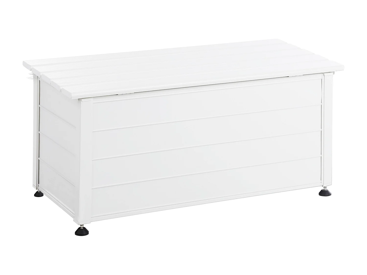 Coffre de rangement CAMPALTO 113 cm 50 cm Blanc
