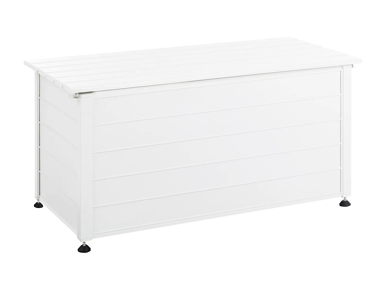 Coffre de rangement CAMPALTO 123 cm 60 cm Blanc