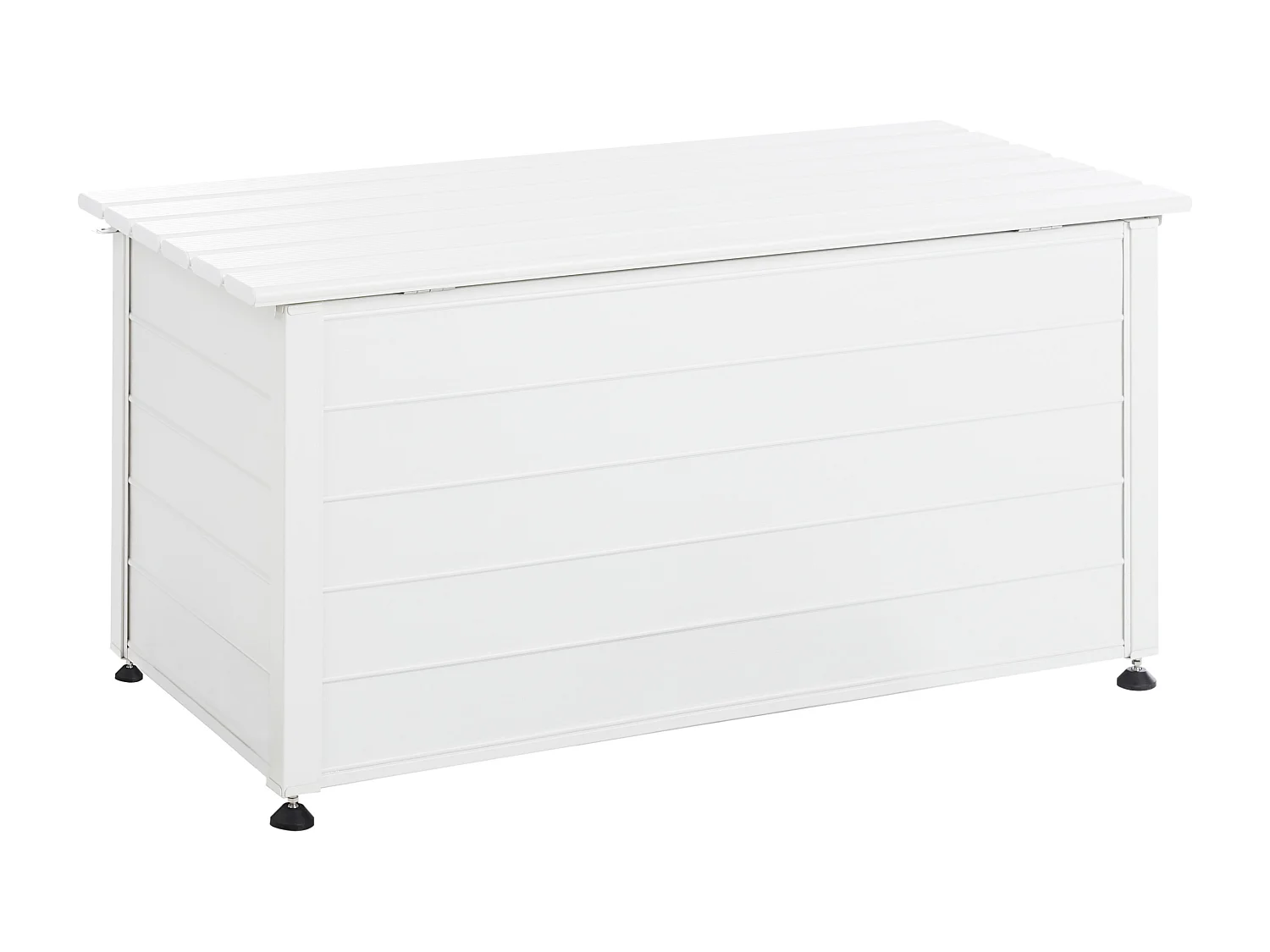 Coffre de rangement CAMPALTO 123 cm 60 cm Blanc