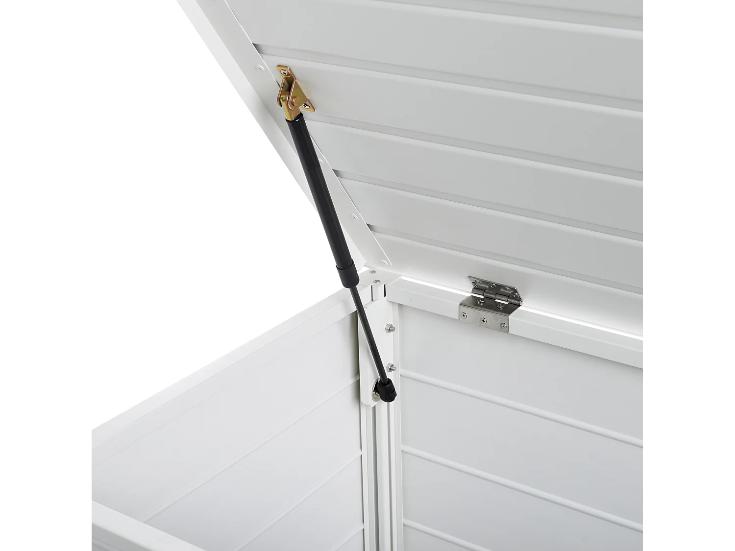 Coffre de rangement CAMPALTO 123 cm 60 cm Blanc